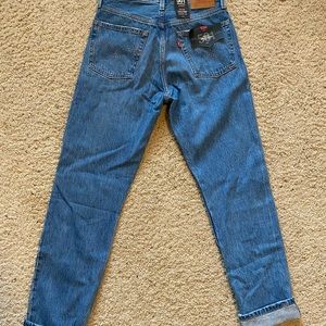 501 levi skinny, brand new